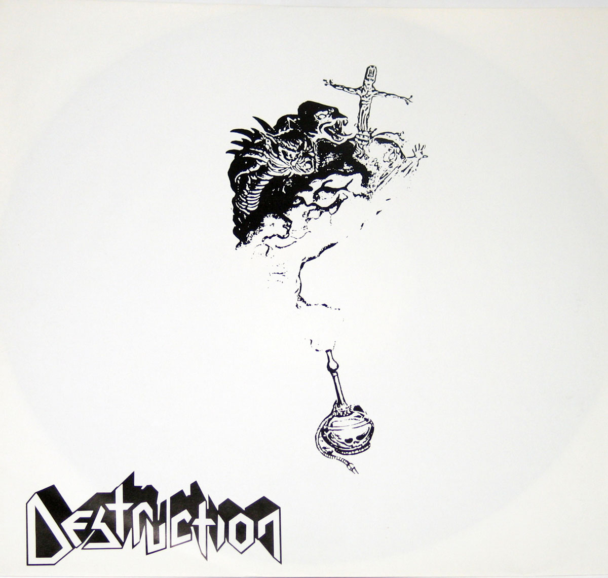 High Resolution Photo #3 DESTRUCTION Cracked Brain 